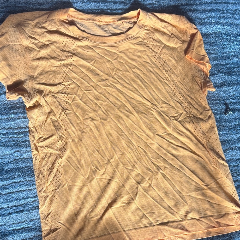 lululemon athletica Orange Women's Top